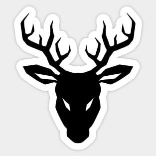 Minimalist Buck Sticker